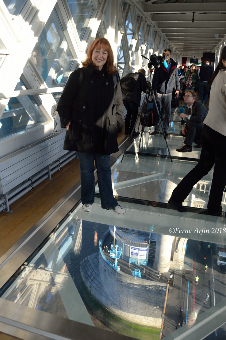 Opening day at Tower Bridge Glass Walkway